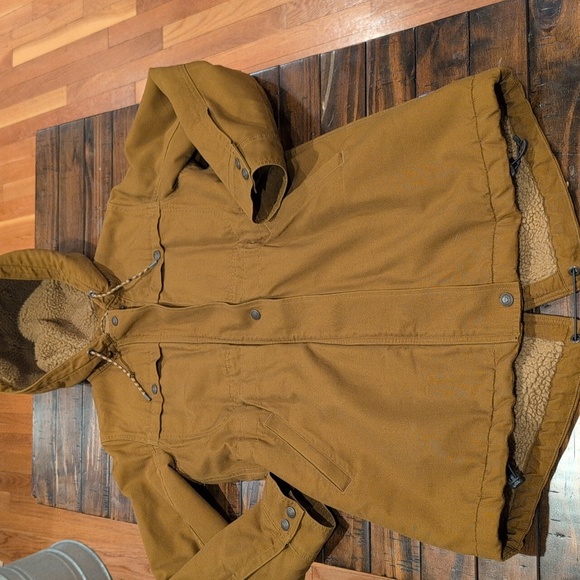 Patagonia Prairie Dawn Insulated Parka Sherpa Lined - Picture 4 of 10